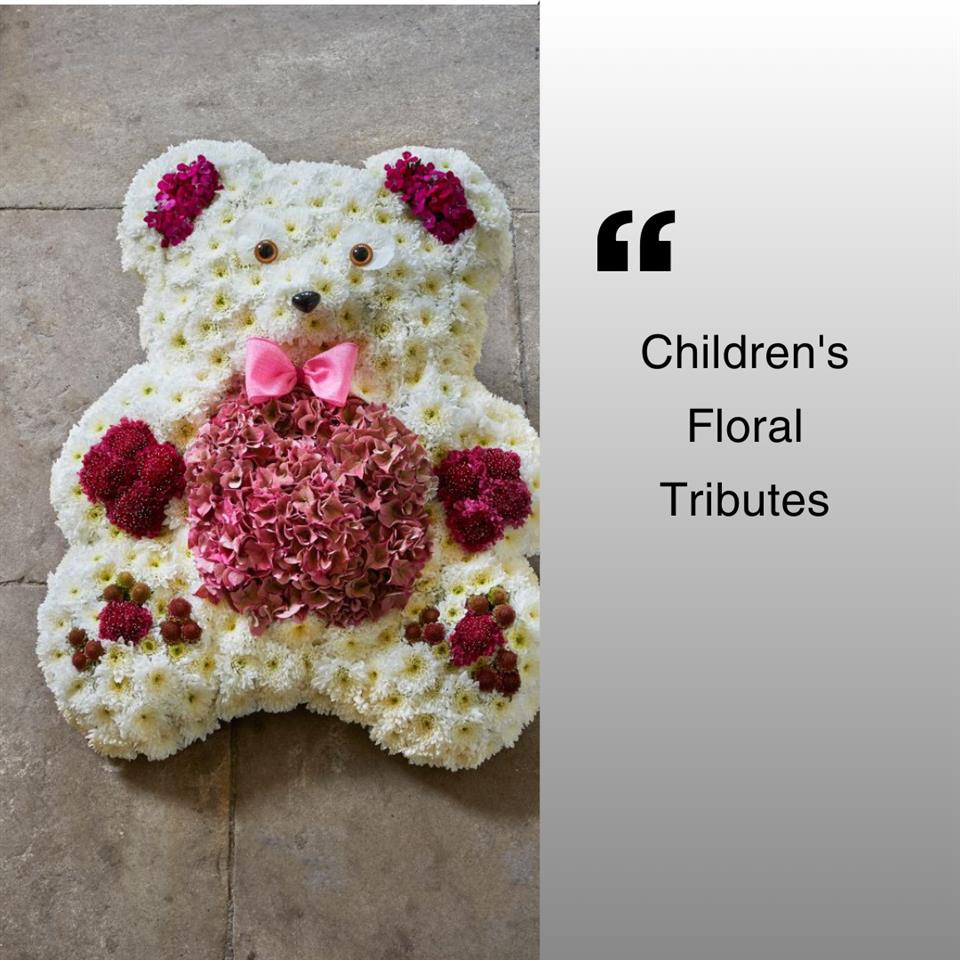 Children's Floral funeral tributes cornwall 